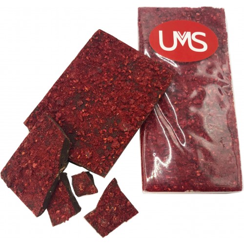 Premium Choc Dried Freeze Raspberries 100g
